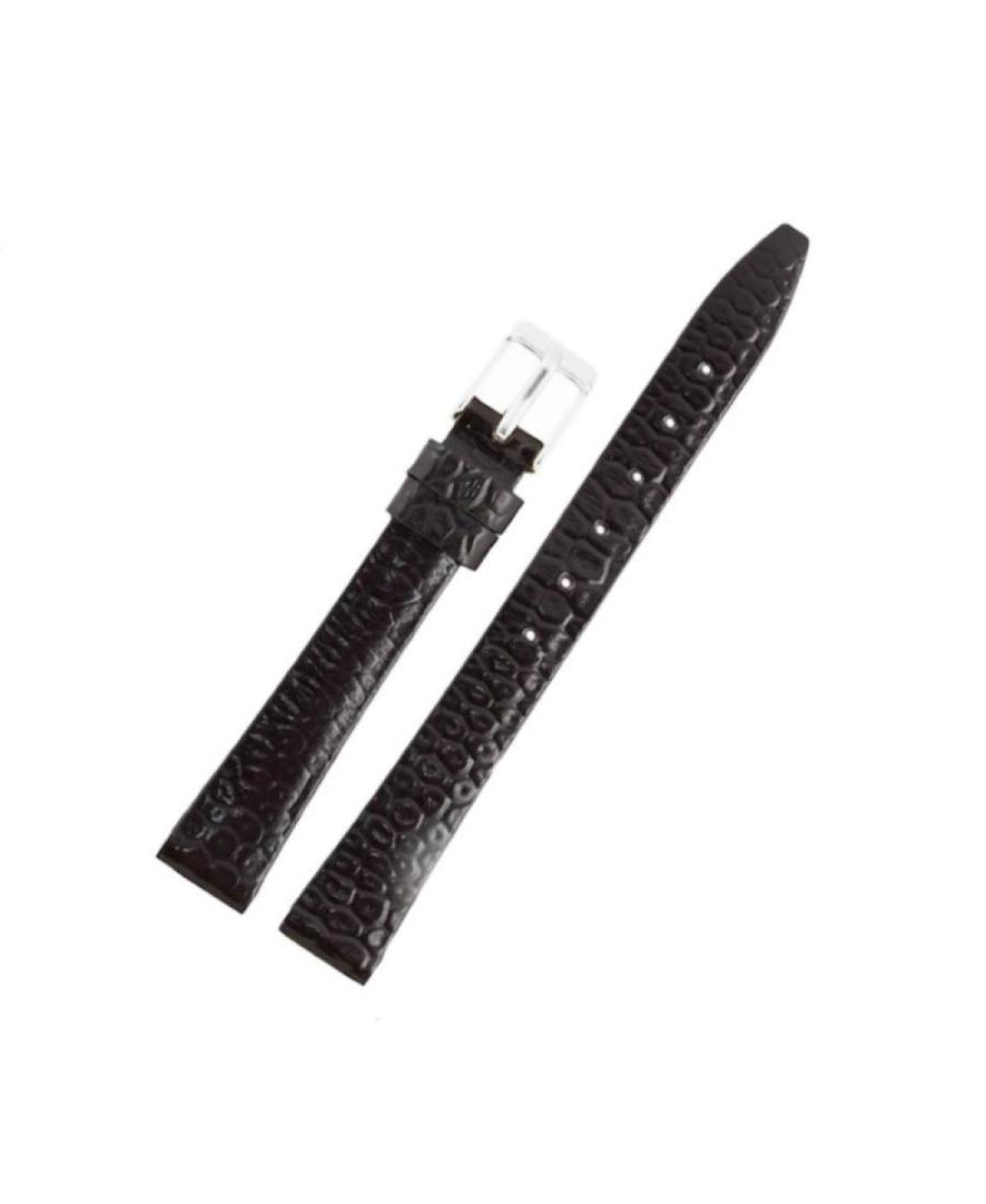 Watch Strap Ardi RKZ-08-03-01-1-1 Lak Piton Black Schwarz 8 mm