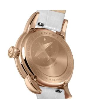 Women Klassisch Swiss Quartz Watch AVIATOR V.1.33.2.251.4 Silver Dial 36mm image 4