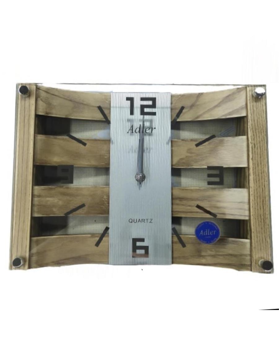 ADLER 21113 PB/O Настенные кварцевые часы Wood Стекло Античный дуб