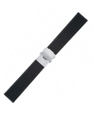 Watch Strap Diloy SBR30.01.24 Black 24 mm image 3