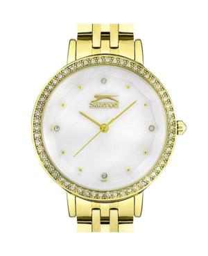 Women Fashion Klasické Quartz Analog Watch SLAZENGER SL.9.6247.3.02 Gold color Dial 34mm image 1