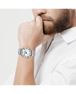 Men Klasické Quartz Analog Watch JACQUES LEMANS 1-2070F Bílá Dial image 1