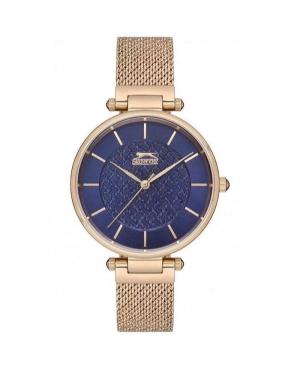 Женские Fashion Классические Кварцевые Аналоговый Часы SLAZENGER SL.9.6281.3.06 Синий Циферблат