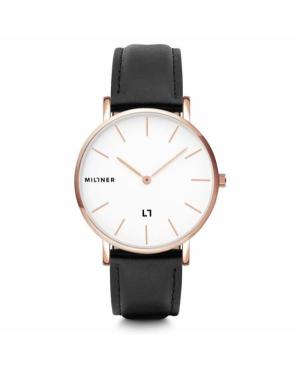 Men Fashion Quartz Analog Watch MILLNER 8425402504666 White Dial