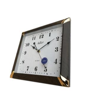 ADLER 30089 DARK WALNUT Настенные кварцевые часы Орех Пластмаса Пластик Волоський горіх image 1