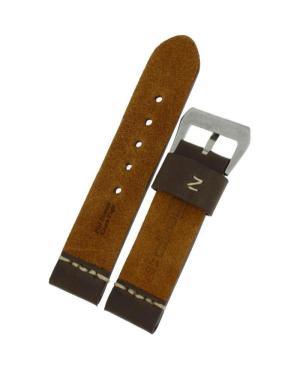 Watch Strap Diloy 392.01.24 Black Juoda 24 mm image 2