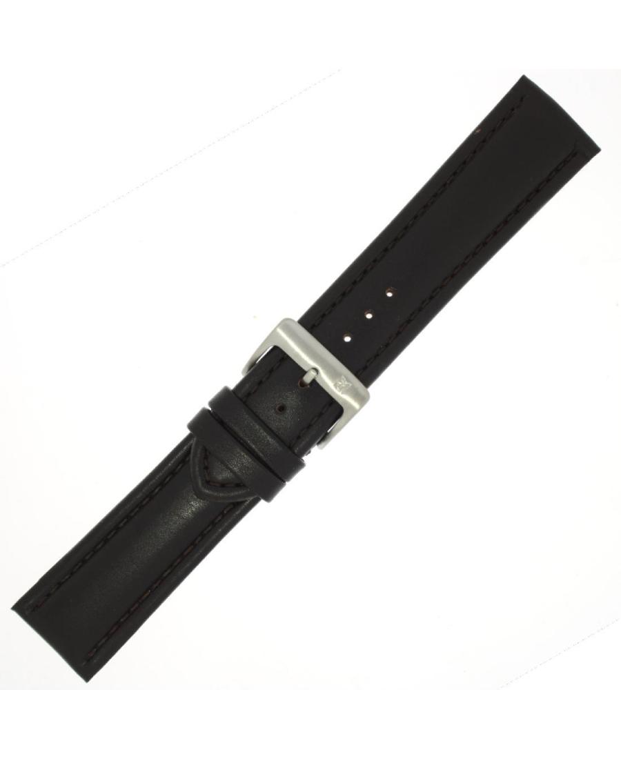 Watch Strap Piero Magli MARRON 04611103.24.W Skóra Skórzany 24 mm