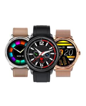 Мужские Fashion Спортивные Наручные Часы KAREN M R26 STEEL BLACK изображение 1