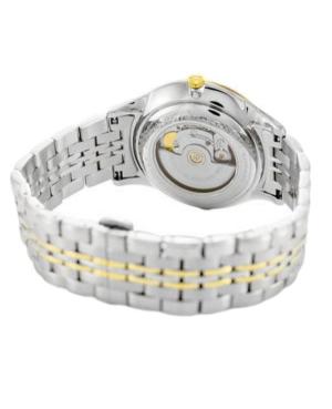 Men Klassisch Swiss Automatic Analog Watch BISSET BSMF37TISX03BX Weiß Dial 40mm image 1