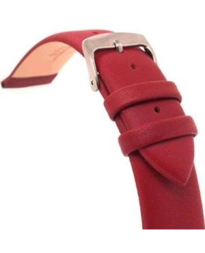 Watch Strap Diloy 301.04.20 Skóra Cherry Skórzany Wiśnia 20 mm image 2