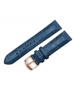 Vostok Europe UNDINE Watch bracelet VE-UNDINE-05(CR).20.RG Blue Modrá 20 mm