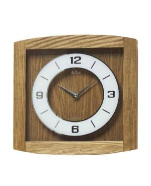 ADLER 21176PBO Настенные кварцевые часы Полистоун (Polystone) - искусственный камень Wood Стекло Дуб