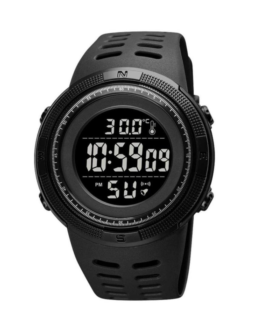 Men Sports Functional Quartz Digital Watch Timer SKMEI 1681 BK BK Černá Dial 49mm