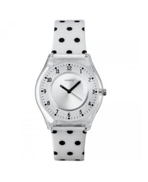 Women Fashion Klasické Quartz Analog Watch FNT-P005 Bílá Dial 35mm