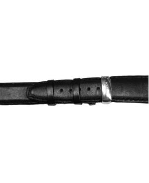Watch Strap KUKI 0206LIM.22.W Leather Black Schwarz 22 mm image 3