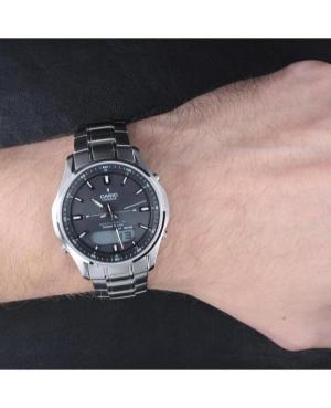 Мужские Японские Eco-Drive Цифровой Часы Будильник CASIO LCW-M100DSE-1AER Черный Циферблат 40mm изображение 3