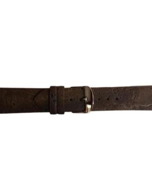 Watch Strap CONDOR Vegan 401R.02.20.W Imitation leather Brown 20 mm image 2