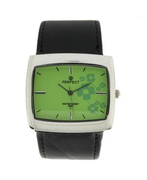 Women Fashion Quartz Watch PERFECT PRF-K06-094 Zelená Dial 40mm