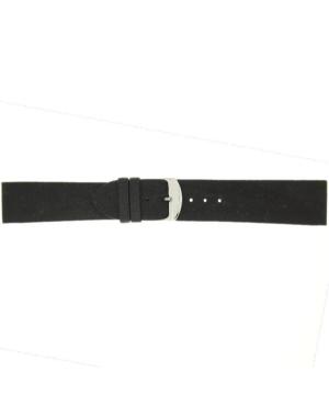 Watch Strap CONDOR Vegan 401R.01.22.W Imitation leather Black 22 mm