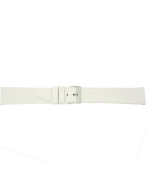 Watch Strap CONDOR Vegan 389R.09.18.W Imitation leather White Odos pakaitalas Balta 18 mm