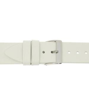 Watch Strap CONDOR Vegan 389R.09.18.W White Imitation leather Weiß 18 mm image 2