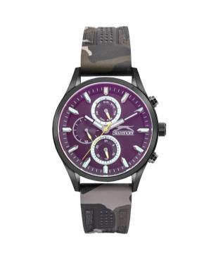 Men Klasické Sports Quartz Analog Watch SLAZENGER SL.9.6314.2.02 Multicolor Dial 43mm