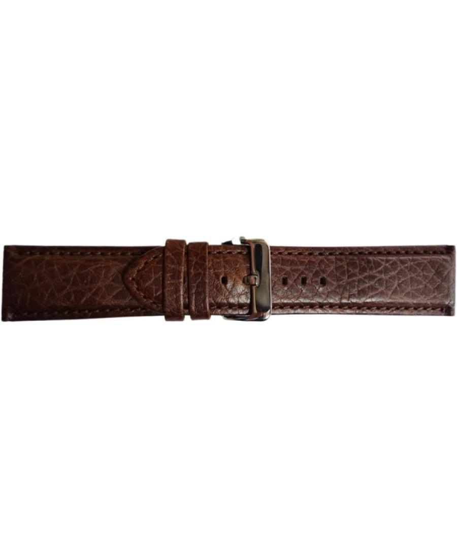 Watch Strap CONDOR 665R.02.26.W Skóra Skórzany Brązowy 26 mm
