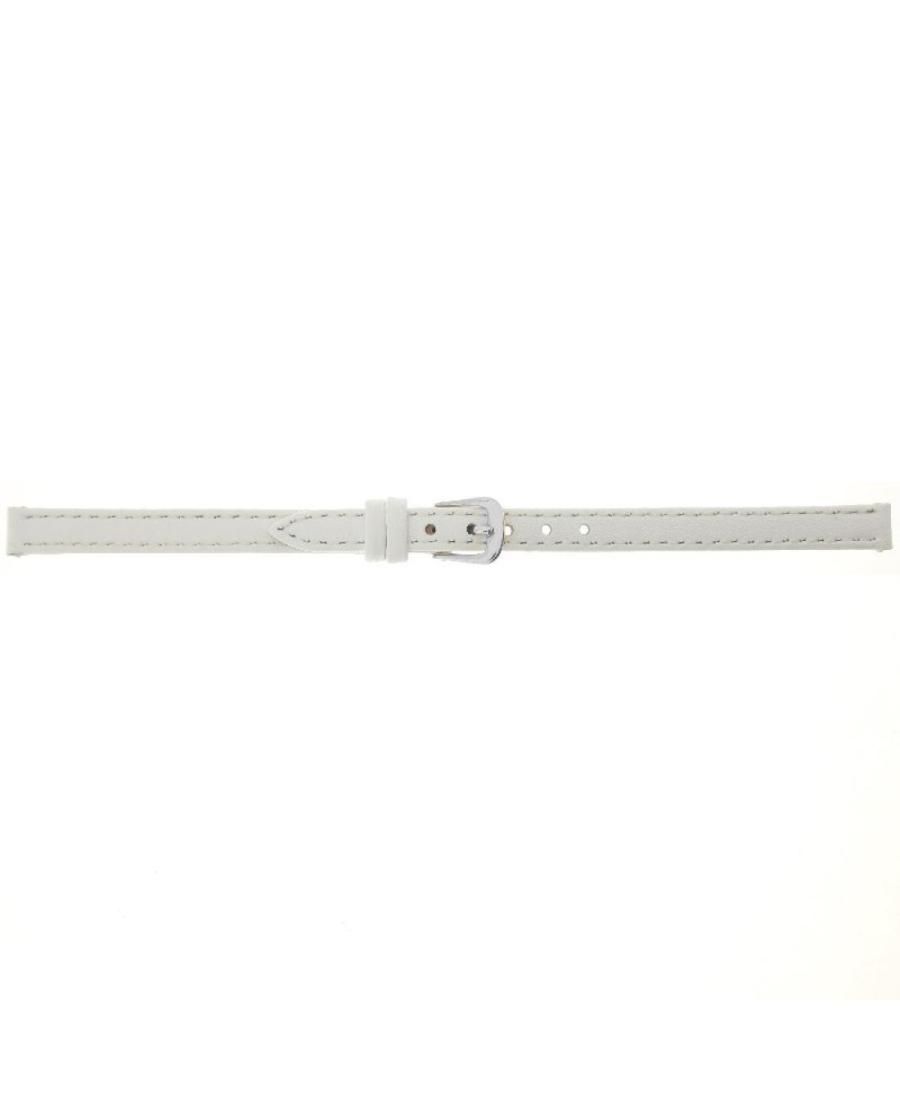 Watch Strap CONDOR Extra Long 123L.09.10.W White Bílá 10 mm