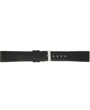 Watch Strap CONDOR Vegan 389R.01.22.W Imitation leather Black 22 mm