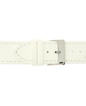 Watch Strap CONDOR Vegan 387R.09.18.W Imitation leather Imitacja skóry Biały 18 mm image 2