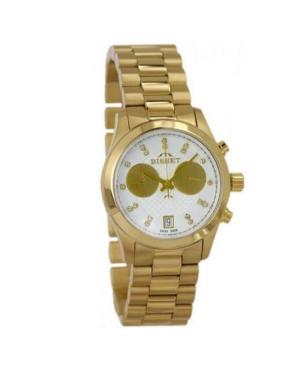Women Fashion Swiss Quartz Analog Watch Chronograph BISSET BSBE22GIWG05AX Multicolor Dial 38mm