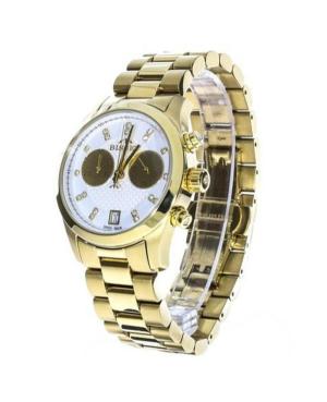 Kobiety Moda Szwajcar kwarcowy analogowe Zegarek Chronograf BISSET BSBE22GIWG05AX Wielokolorowy Wybierz 38mm image 3