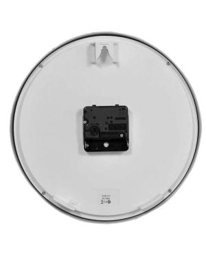 RHYTHM CMG727NR19 Настенные кварцевые часы Серебреного цвета Пластмаса Пластик Сріблястий колір image 1