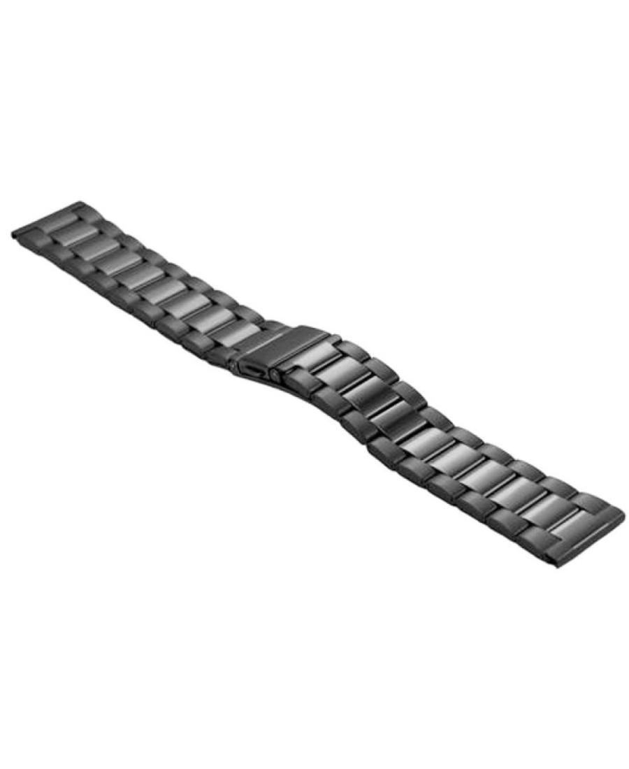 Браслет для часов BISSET BR-107/18 BLACK Металл 18 мм
