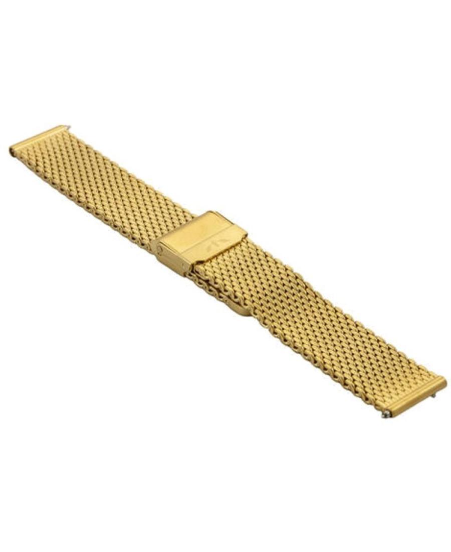 Bracelet BISSET BM-102/18 GOLD MAT Metal 18 mm