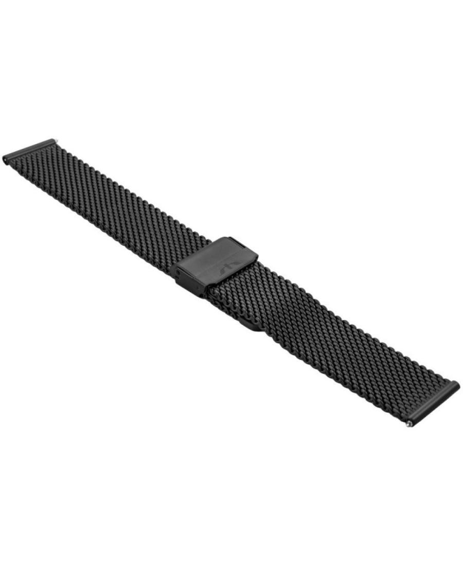 BISSET BM-102/18 BLACK MAT метал 18 мм