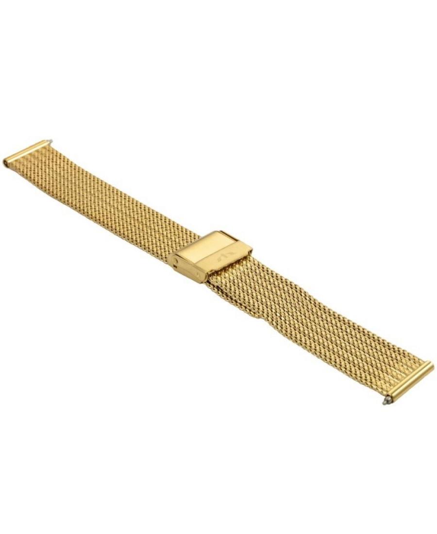 Браслет для часов BISSET BM-105/20 GOLD MAT Металл 20 мм