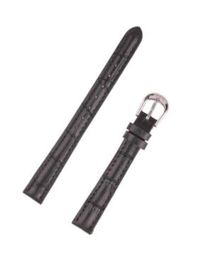 Watch Strap BISSET BS101.12 Black Juoda 12 mm