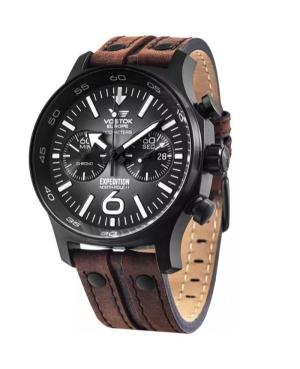 Mężczyźni sportowy Diver kwarcowy analogowe Zegarek Chronograf VOSTOK EUROPE 6S21-595C643LE Kolor srebrny Wybierz 47mm image 1