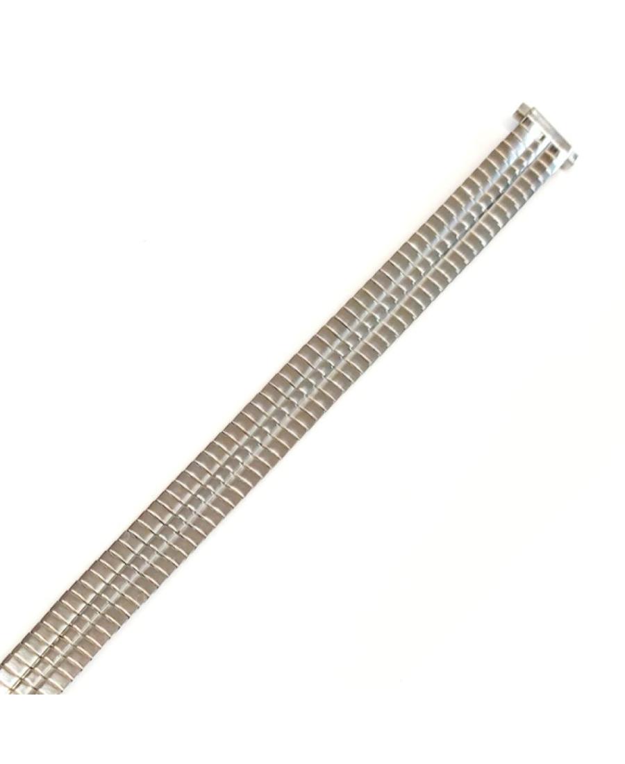 Expanding Watch Strap M-SILVER-108-LADY Metal 13 mm