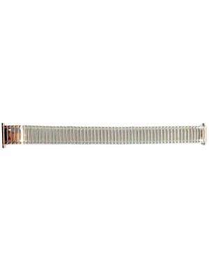 Expanding Watch Strap M-SILVER-106-LADY 12 mm Metal 13 mm image 1