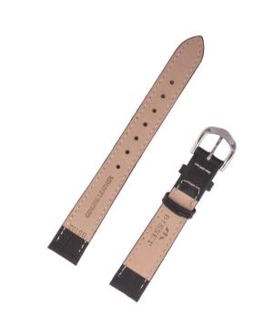 Watch Strap BISSET BS102.14 Skóra czarny Skórzany Czarny 14 mm image 2