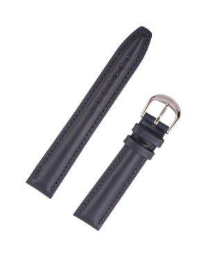 Watch Strap BISSET BS155.18 Skóra Niebieski Skórzany Niebieska 18 mm