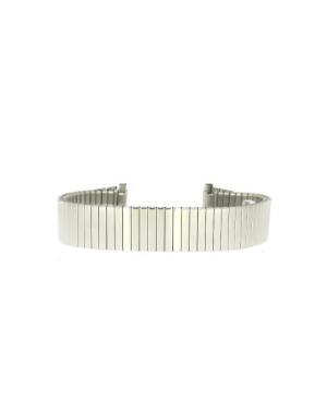 Expanding Watch Strap M-SILVER-126-LADY 13 mm Metal 12 mm image 2