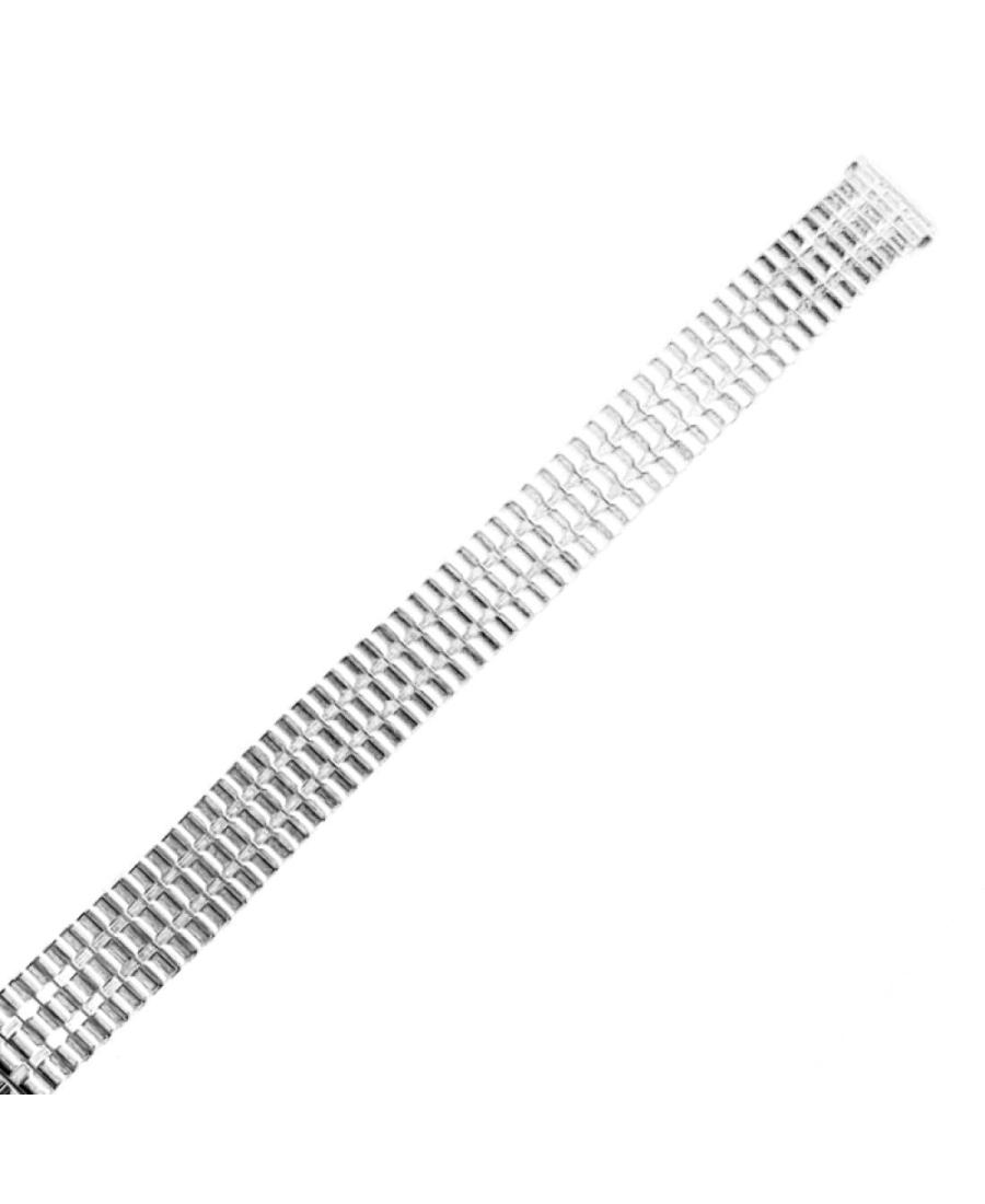 Expanding Watch Strap M-SILVER-090-LADY 13 mm Metal 12 mm