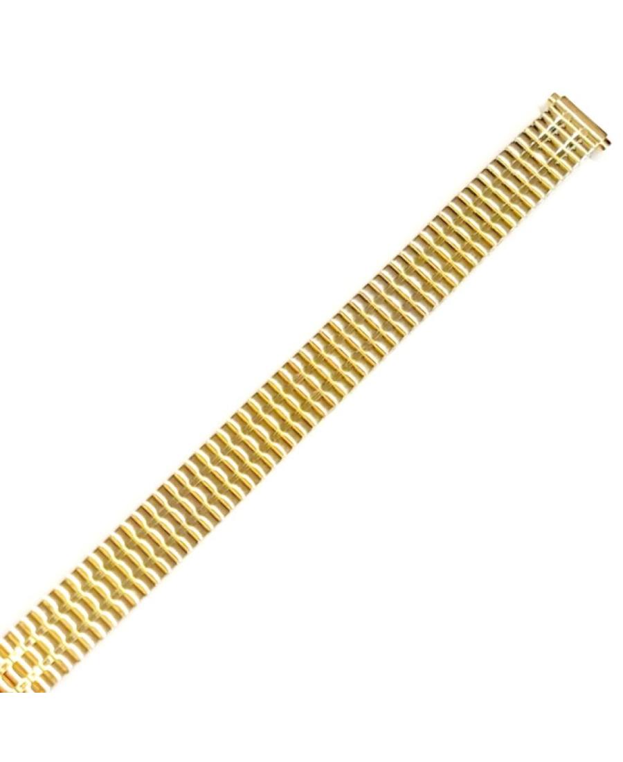 Expanding Watch Strap M-GOLD-090-LADY 13 mm Metal 12 mm