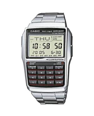 Men Functional Japan Quartz Digital Watch Alarm CASIO DBC-32D-1AES Silver color Dial 37mm