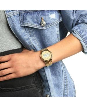 Women Functional Japan Quartz Digital Watch Alarm CASIO A171WEG-9AEF Golden Dial 36mm image 1