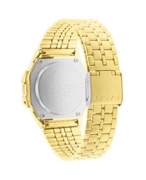 Women Functional Japan Quartz Digital Watch Alarm CASIO A171WEG-9AEF Golden Dial 36mm image 2