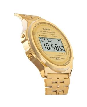 Women Functional Japan Quartz Digital Watch Alarm CASIO A171WEG-9AEF Golden Dial 36mm image 3